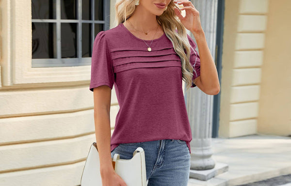Bella Pleat Blouse / L