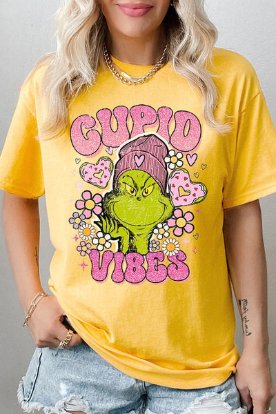 CUPID VIBES GRINCH TEE