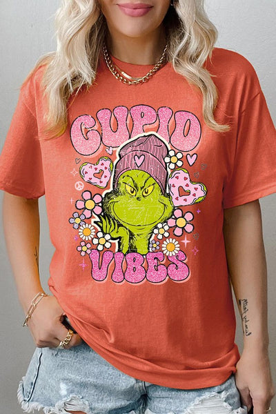 CUPID VIBES GRINCH TEE