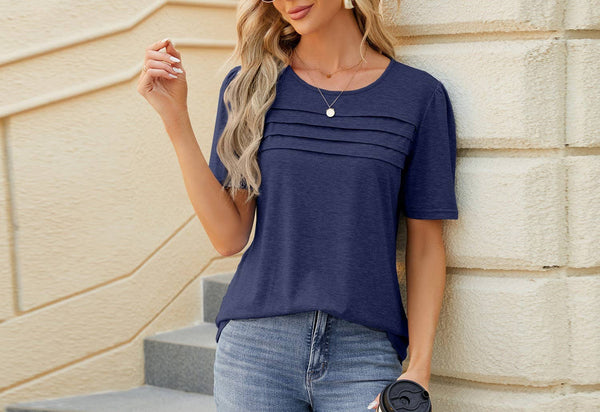 Bella Pleat Blouse / L