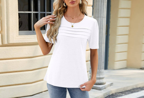 Bella Pleat Blouse / XL