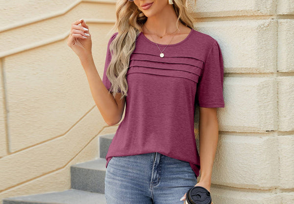 Bella Pleat Blouse / L