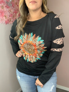 Sunflower Sweatshirt - Black